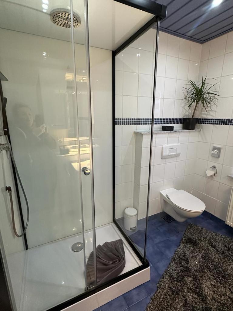 Christels Ferienwohnung 2 In Thale Mit Ueberdachter Terrasse, Kueche Mit Tv & Geschirrspueler Luaran gambar